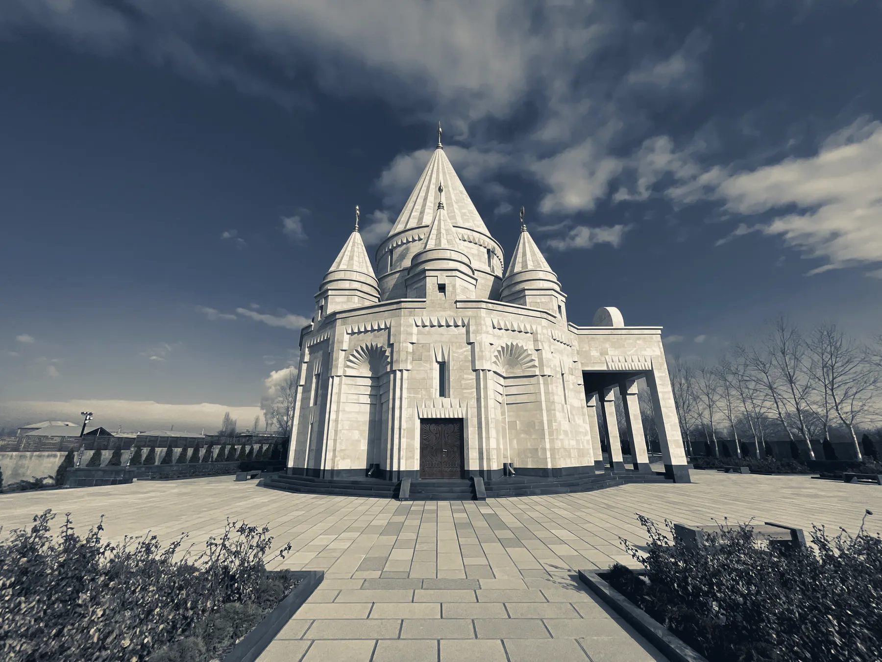 Le temple Quba Mêrê Dîwanê à Aknalich, en Arménie